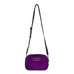 Kate Spade camera bag Infinite Suede Berry Blitz plum